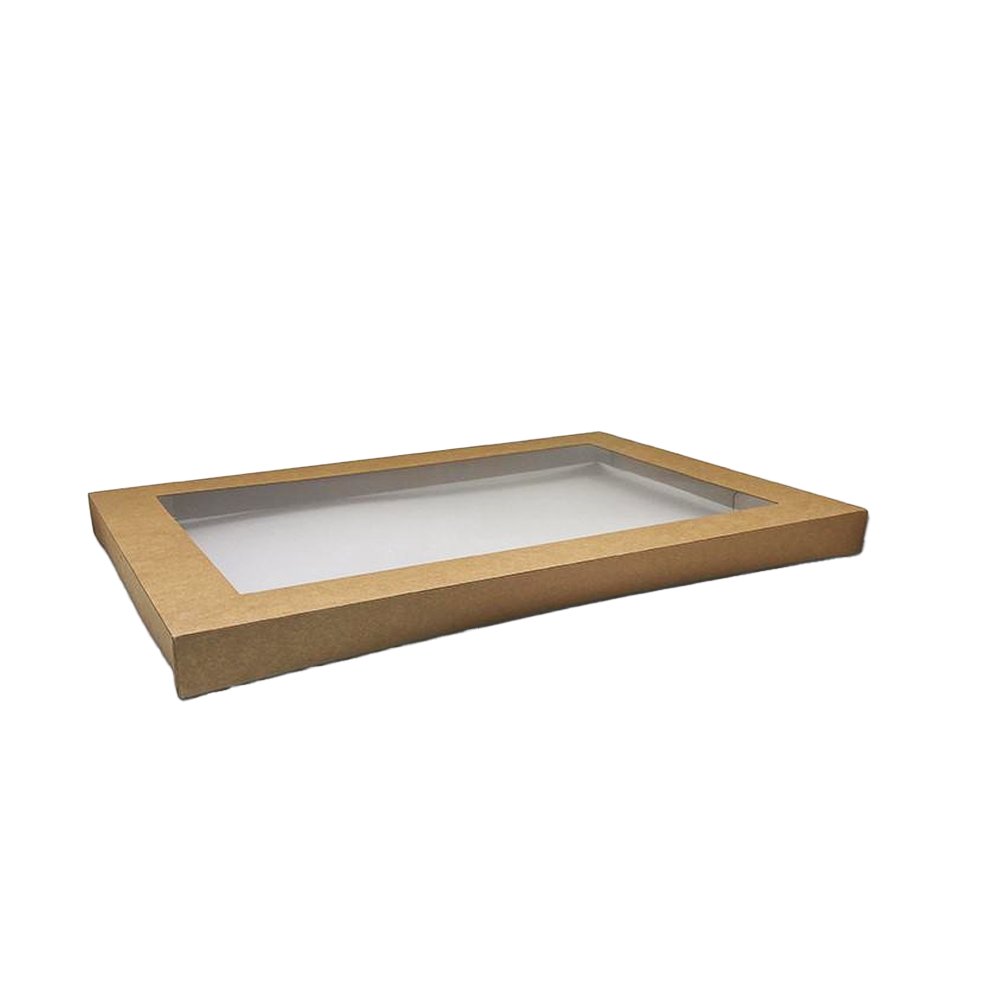 PET Window Lid For Extra Large Rectangular Grazing Box-Tray *H80 - TEM IMPORTS™