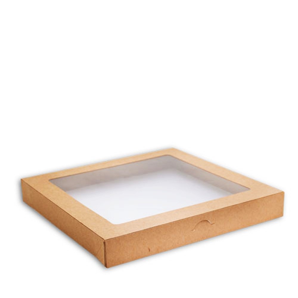 PET Window Lid For Small Square Grazing Box-Tray *H60 - TEM IMPORTS™