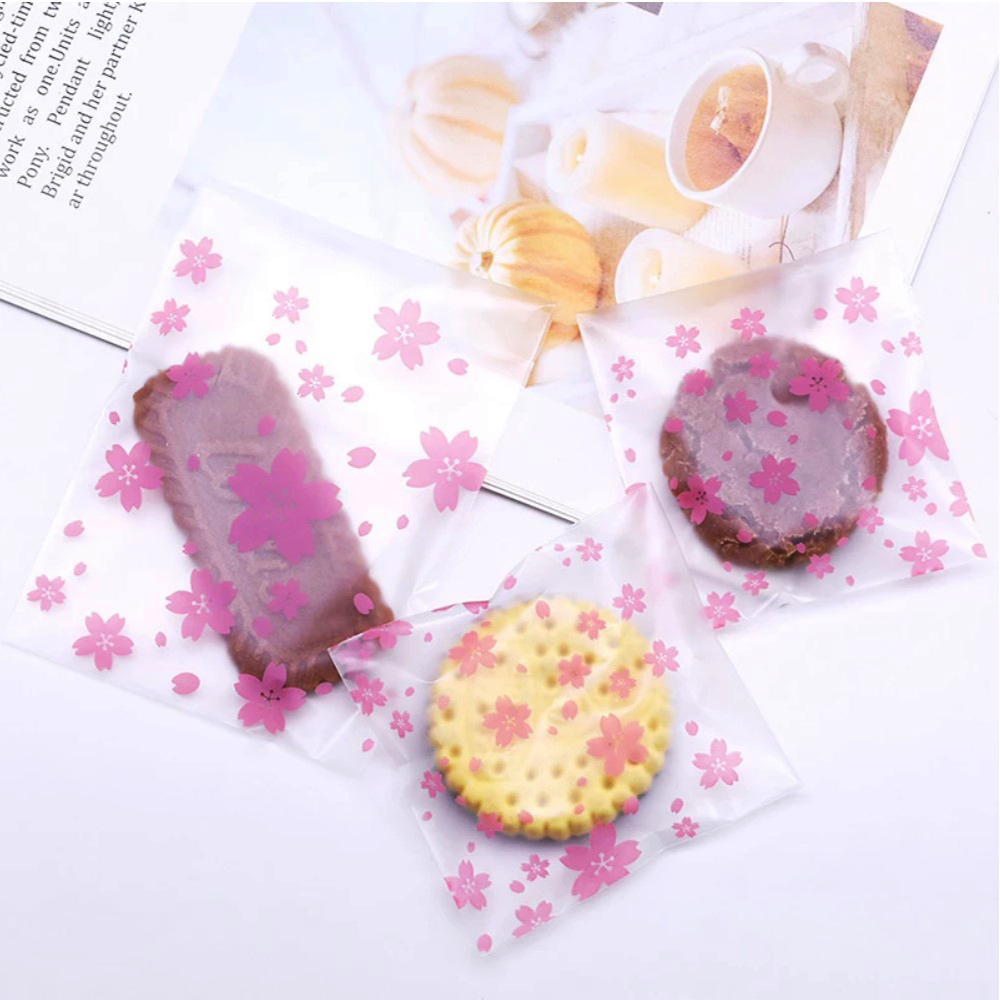 140x140mm Blossoms Flowers Self Adhesive Sealing Bag - TEM IMPORTS™