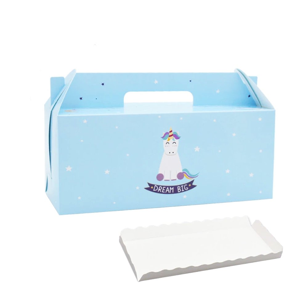 Plain Tray Paper Cake Box Handle - Dream Big - TEM IMPORTS™