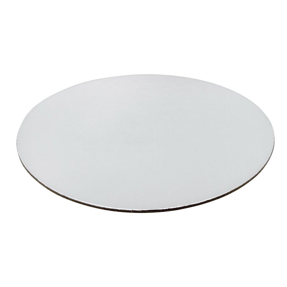 Round Cake Foil Board Silver 10" - TEM IMPORTS™