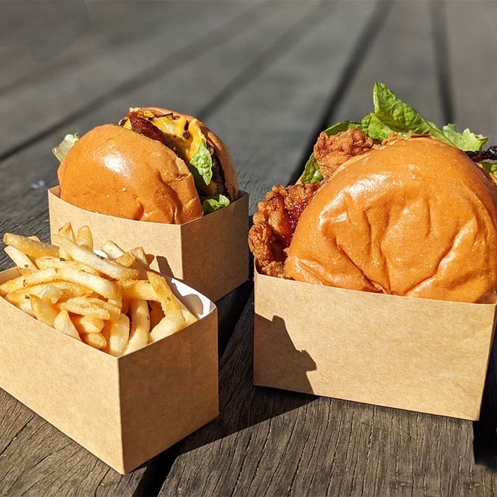 Small Cardboard Burger Holder - TEM IMPORTS™