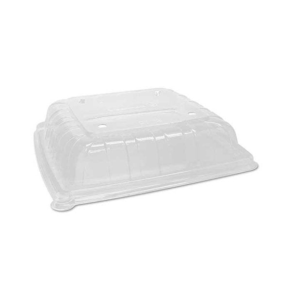 Small RPET Lid To Suit Sugarcane Catering Tray 10" - TEM IMPORTS™