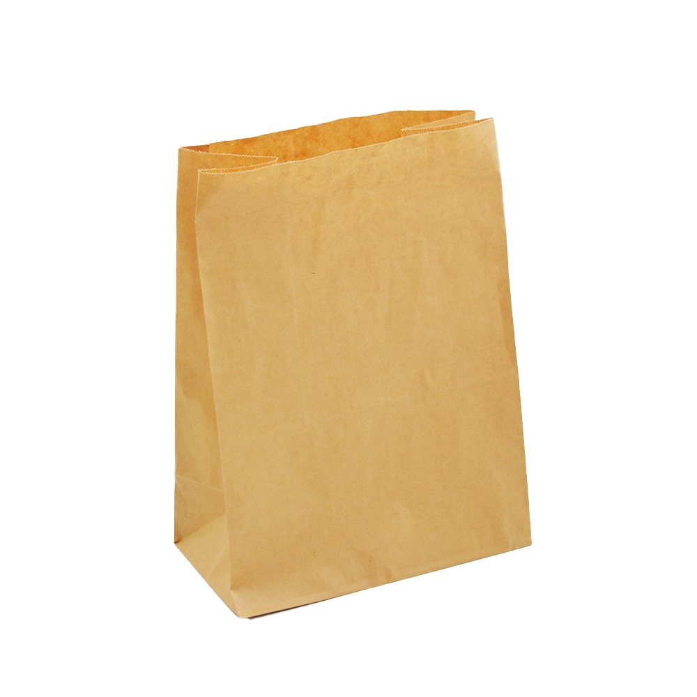 SOS Wide Base Lunch Brown Paper Bag - Pk250 - TEM IMPORTS™