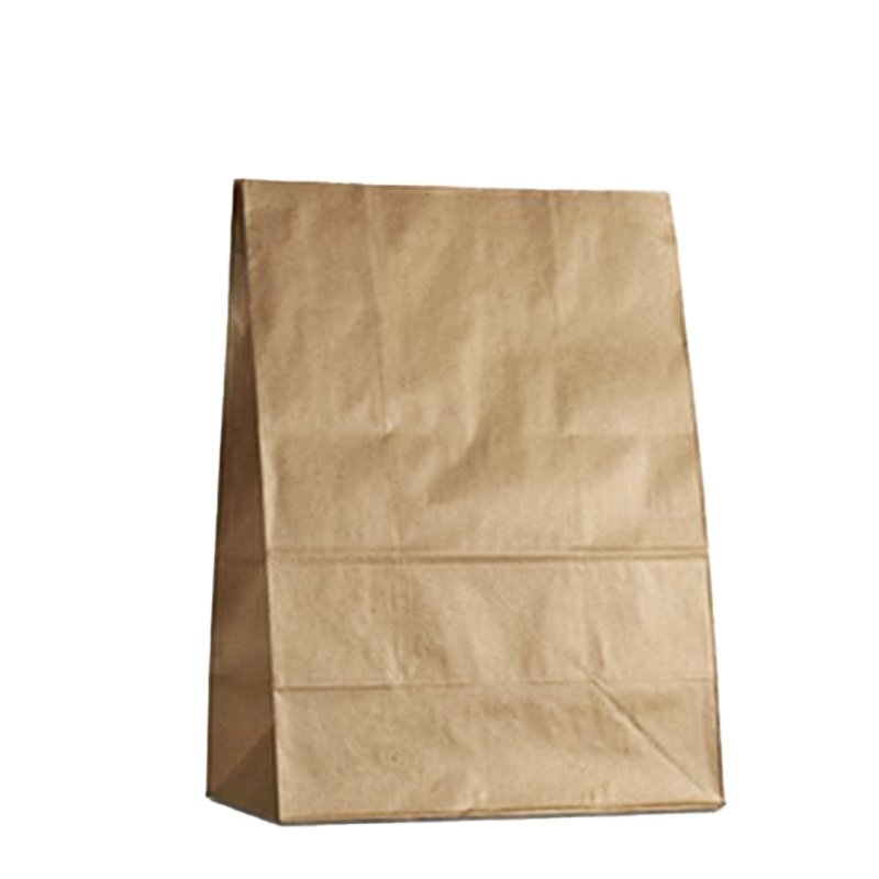 SOS#25 Blocked Bottom Brown Paper Bag - Pk100 - TEM IMPORTS™