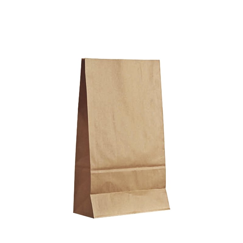 SOS#4 Blocked Bottom Brown Paper Bag - Pk250 - TEM IMPORTS™