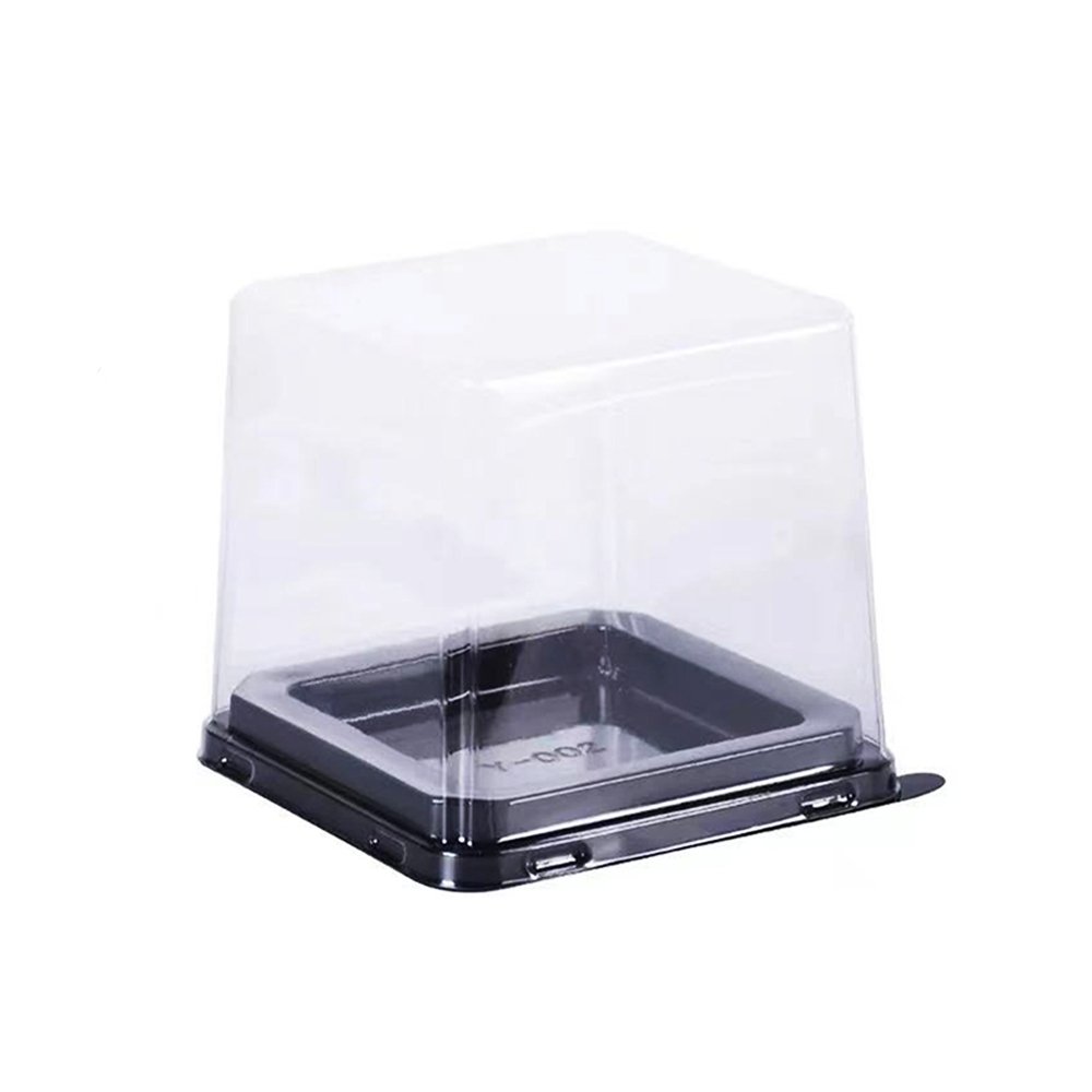 Square Internal Tall Square Container With Fork - TEM IMPORTS™