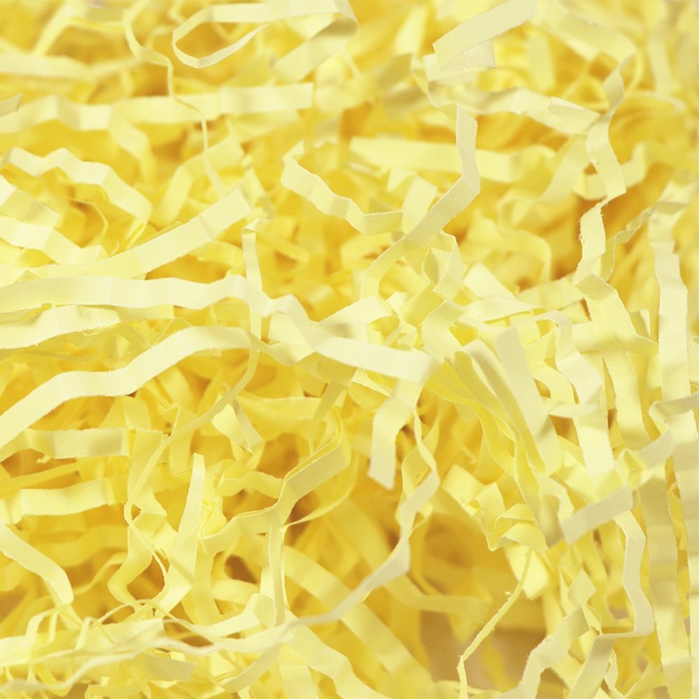 Yellow Crinkle Paper Shreds Fillers - 250gr Bag - TEM IMPORTS™