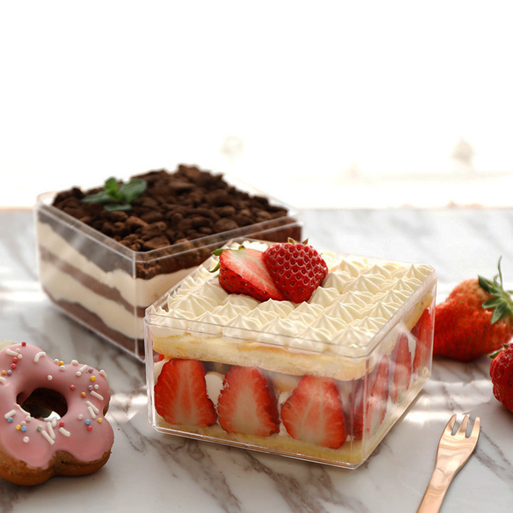 Square Acrylic Containers