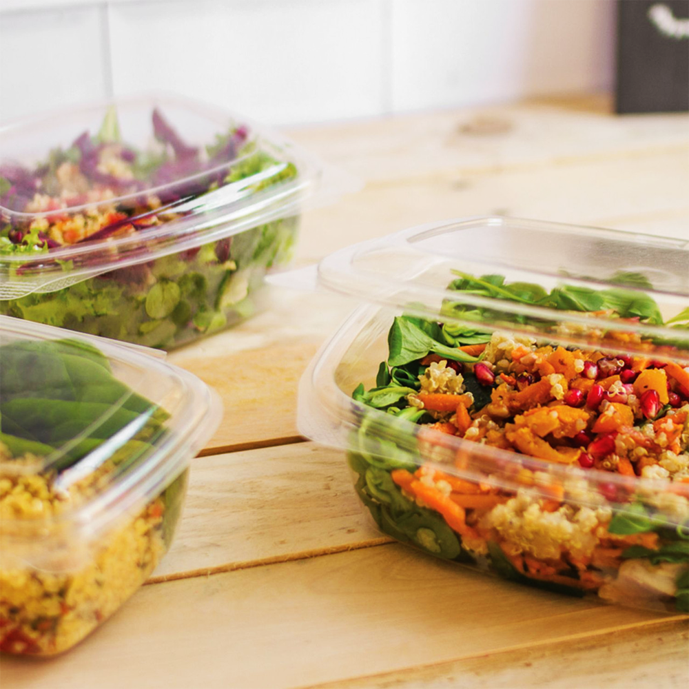 Supermarket - Hinged Lid Containers