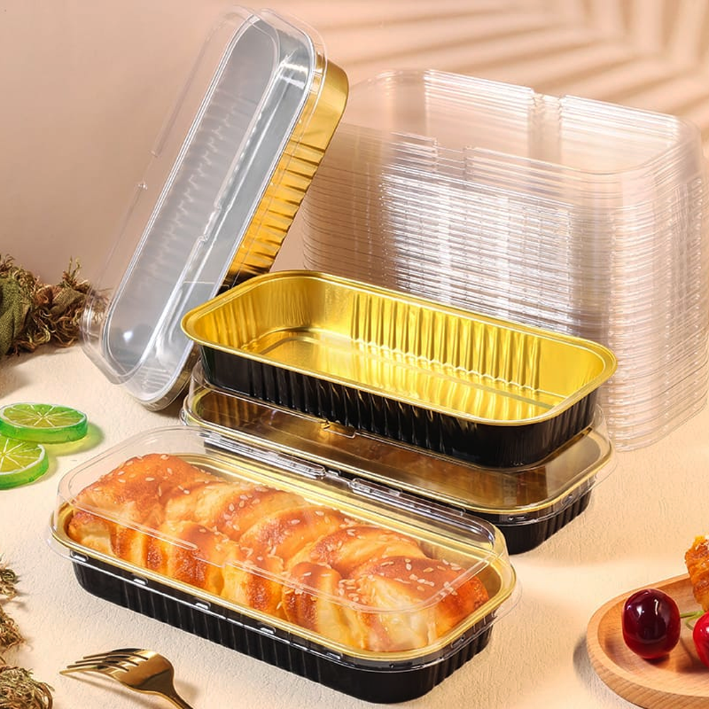 Rectangular Foil Baking Container
