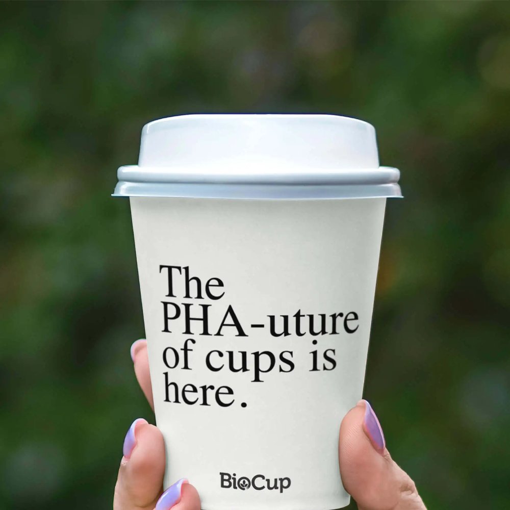 Biocup White PHA - Single Wall - TEM IMPORTS™