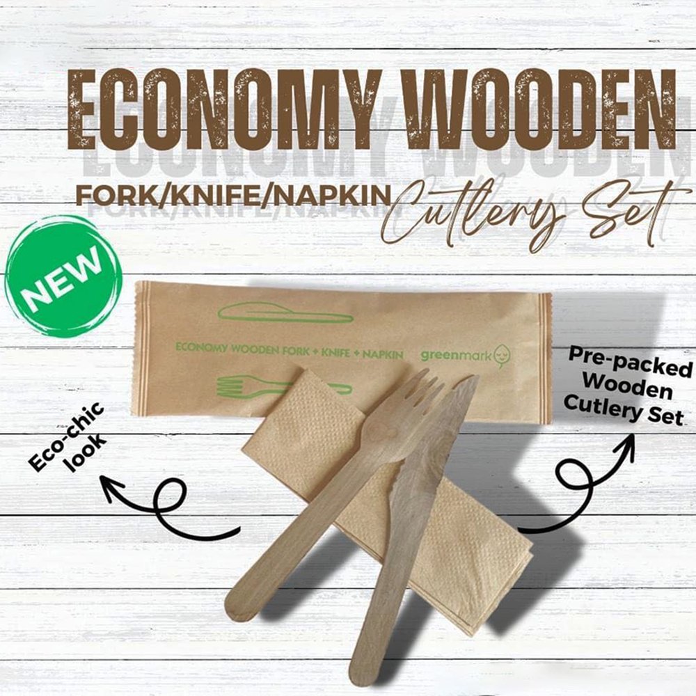 Economy Wooden Cutlery - TEM IMPORTS™