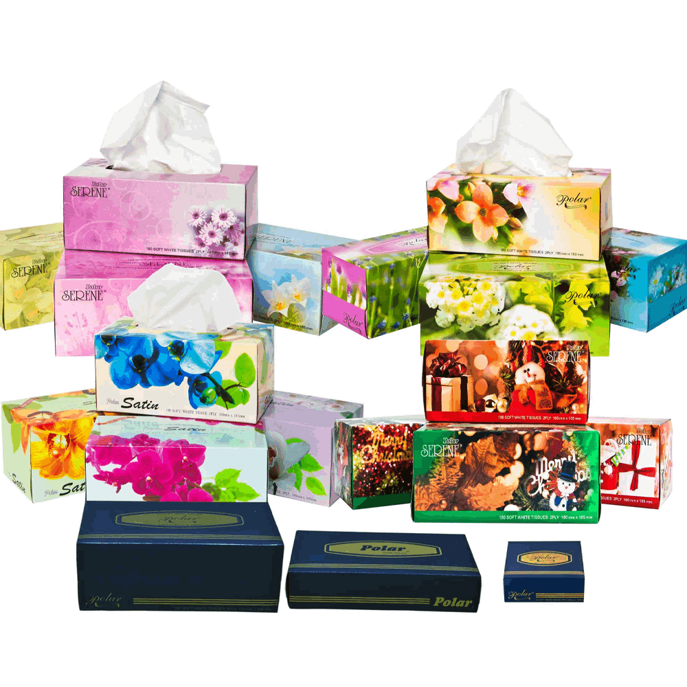 Facial Tissue Boxes - TEM IMPORTS™