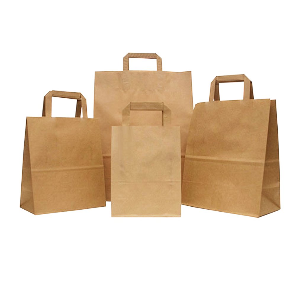 Flat Handle - Paper Bags - TEM IMPORTS™