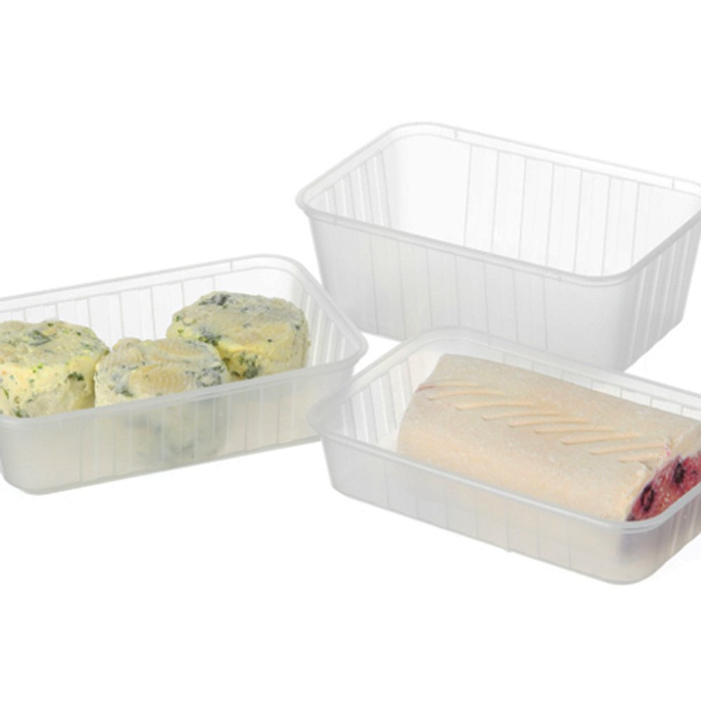 Freezer Grade Rectangular Container & Lid - TEM IMPORTS™