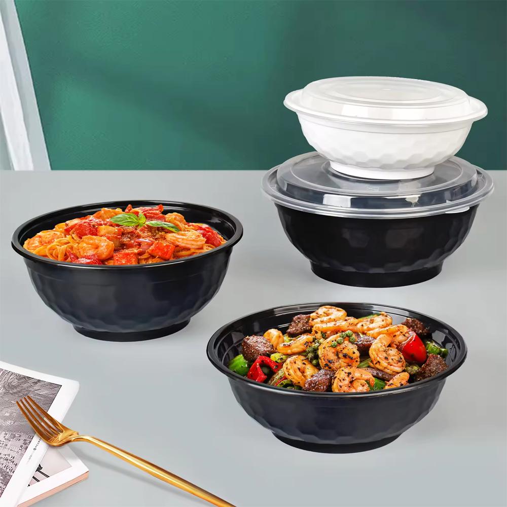 Takeaway Plastic Noodle Bowls