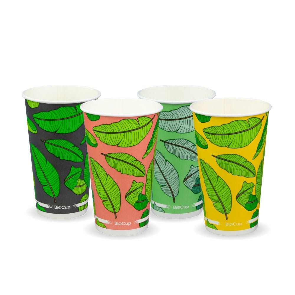 Leaf - Paper Cold Cups - TEM IMPORTS™