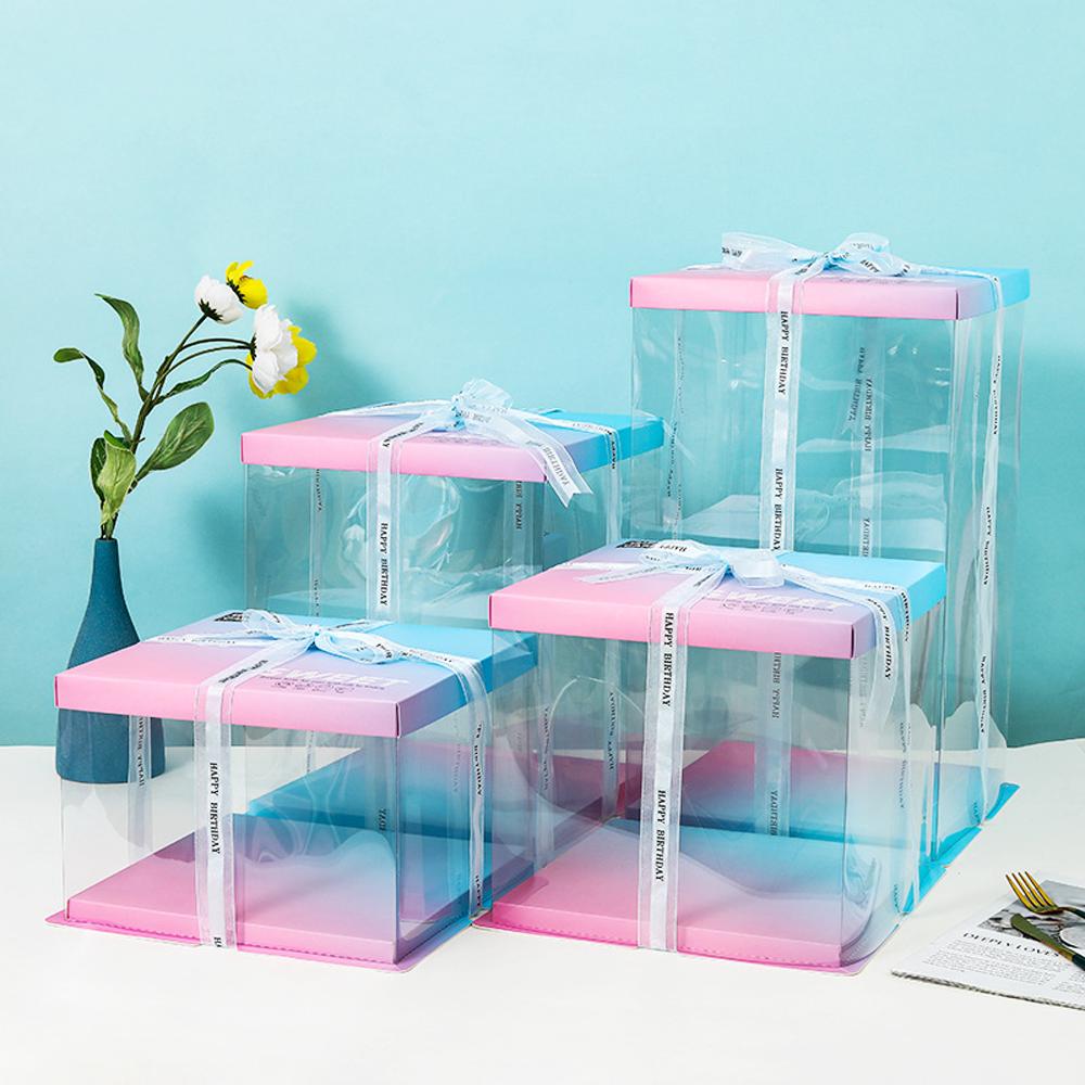 gradient pvc clear boxes