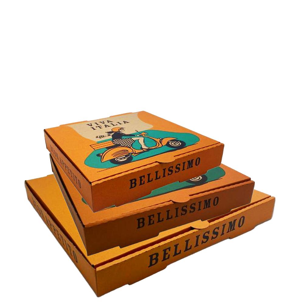 kraft printed pizza boxes