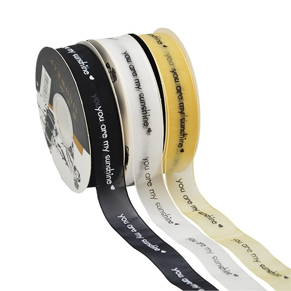 Printed Organza Ribbon - TEM IMPORTS™