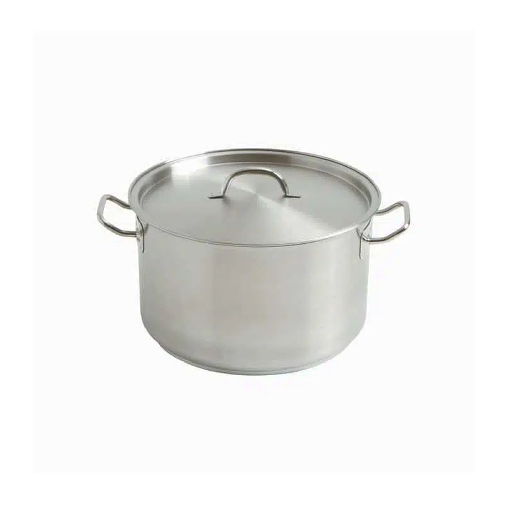 Stainless Steel Saucepot & Lid - TEM IMPORTS™