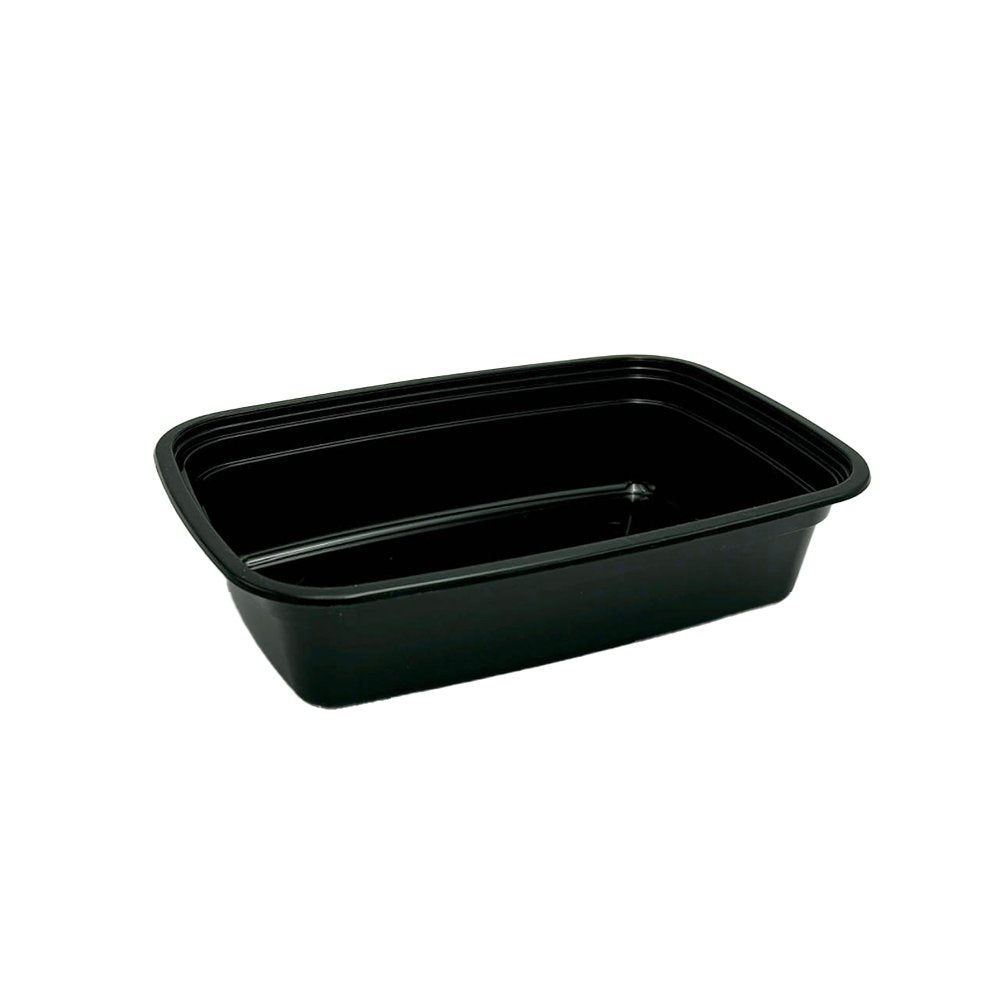 1000mL Premium Rectangular Black Container Base - TEM IMPORTS™