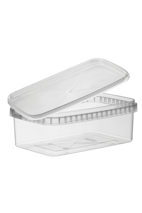 1000mL Rectangle Tamper Proof Container Combo Pack - TEM IMPORTS™