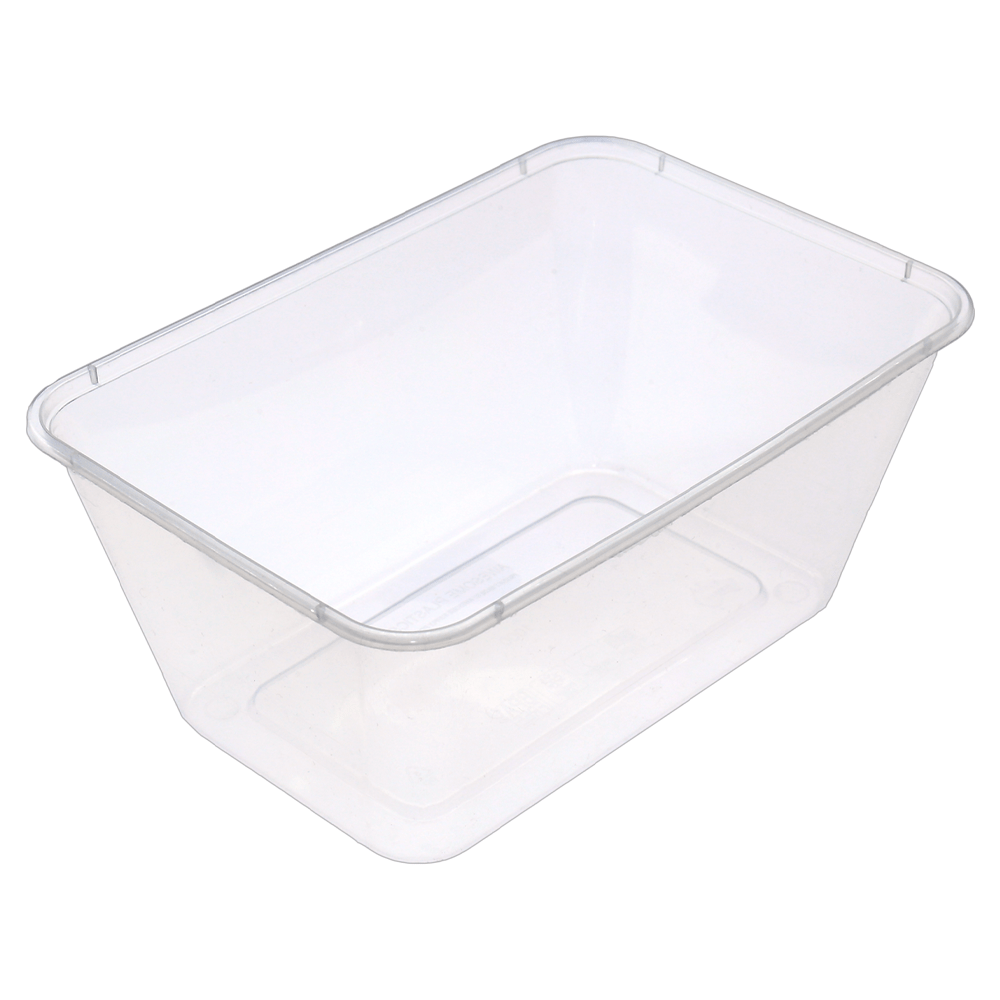 1000mL Rectangular Container - Natural - TEM IMPORTS™