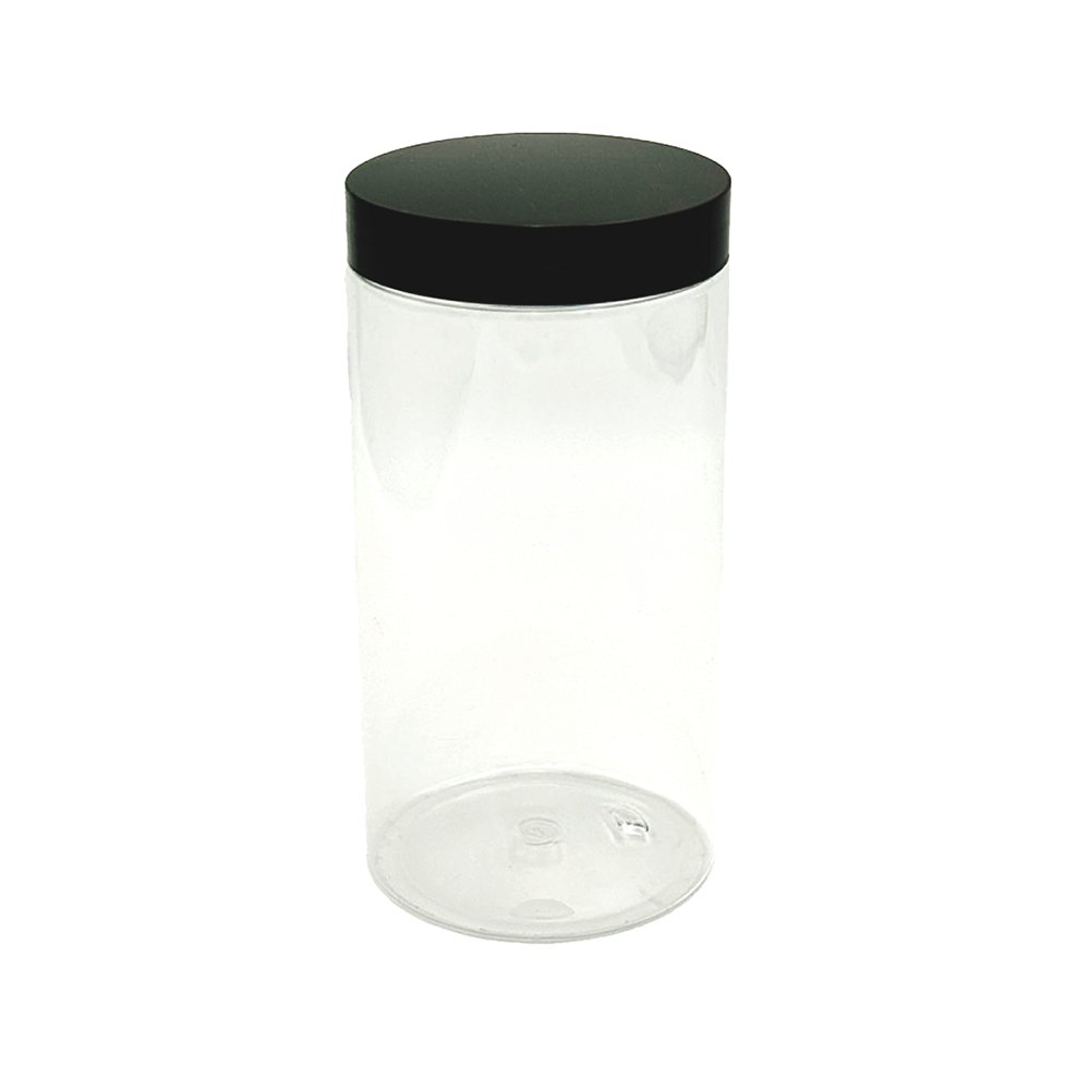 1000mL/89mm Neck Straight Sided Plastic Jar - TEM IMPORTS™