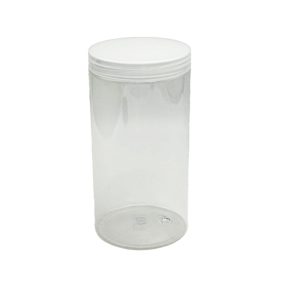 1000mL/89mm Neck Straight Sided Plastic Jar - TEM IMPORTS™