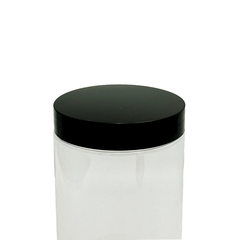 1000mL/89mm Neck Straight Sided Plastic Jar - TEM IMPORTS™