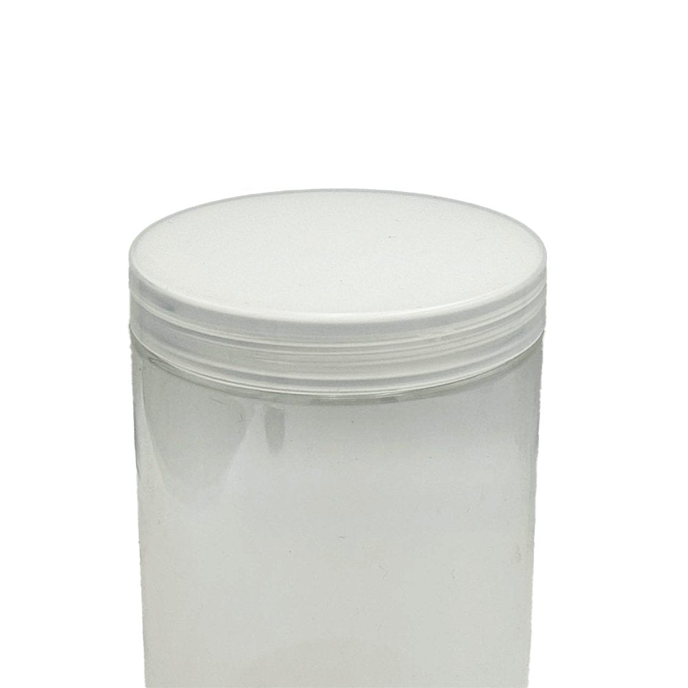 1000mL/89mm Neck Straight Sided Plastic Jar - TEM IMPORTS™