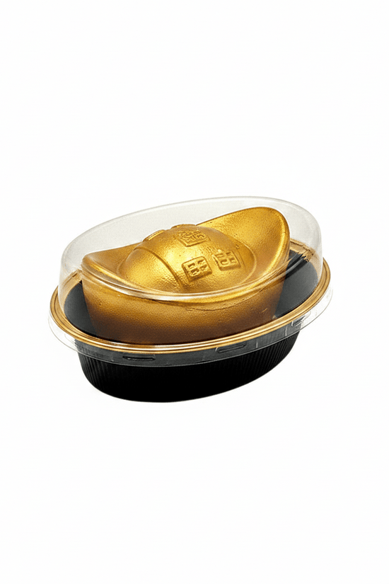 100mL Black&Gold Series Chinese Gold Nugget PET Lid - TEM IMPORTS™