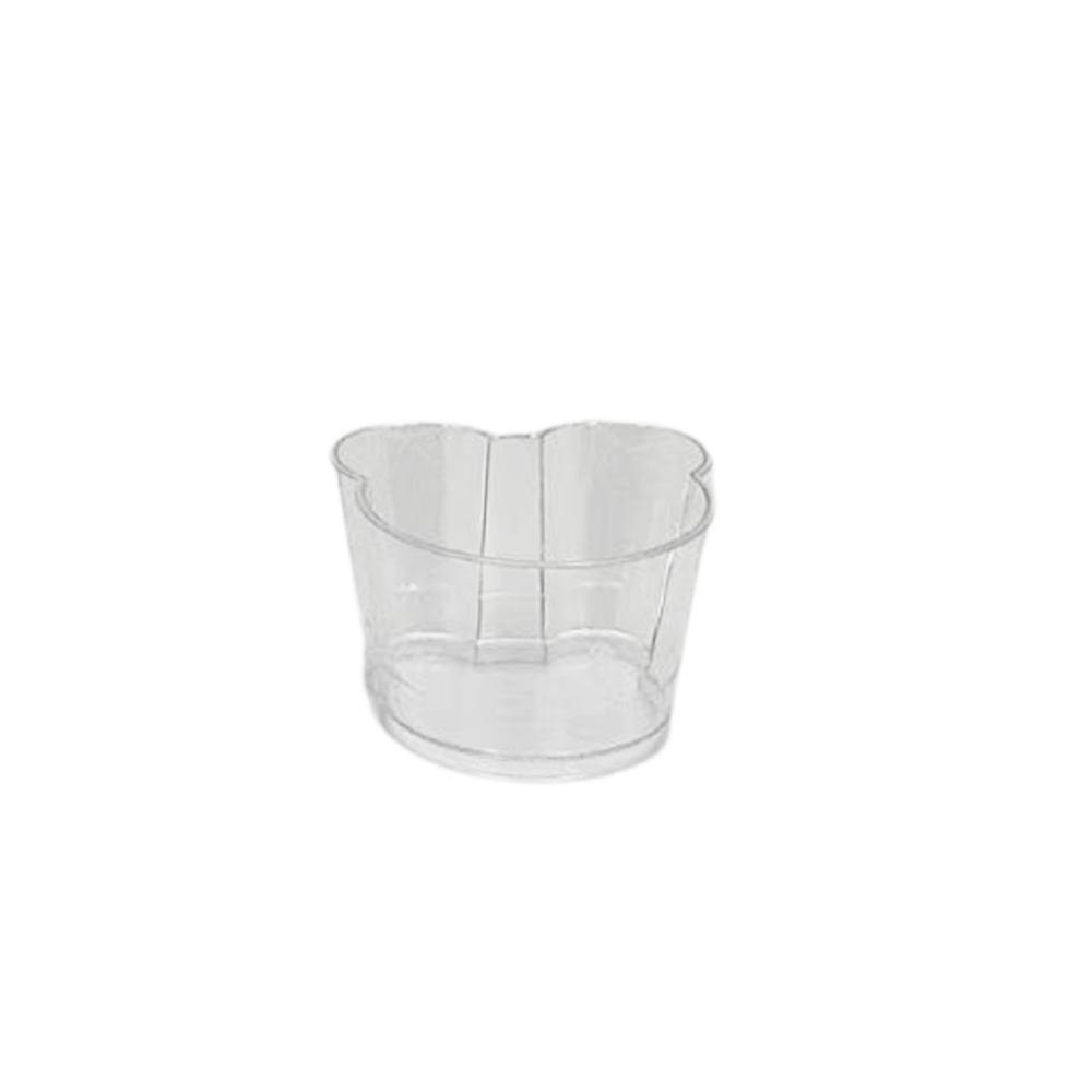 100mL Mini Bear Face Shape Dessert Cup Base - TEM IMPORTS™