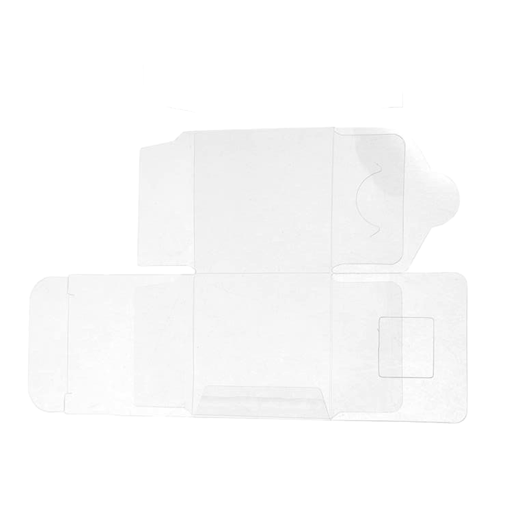 100x100mm Clear PVC Cube Box - TEM IMPORTS™