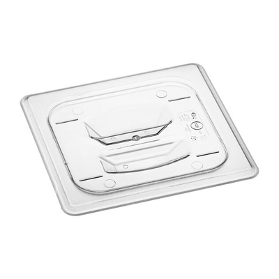 1/6 Size Polycarbonate Clear Lid To Suit GN Food Pans