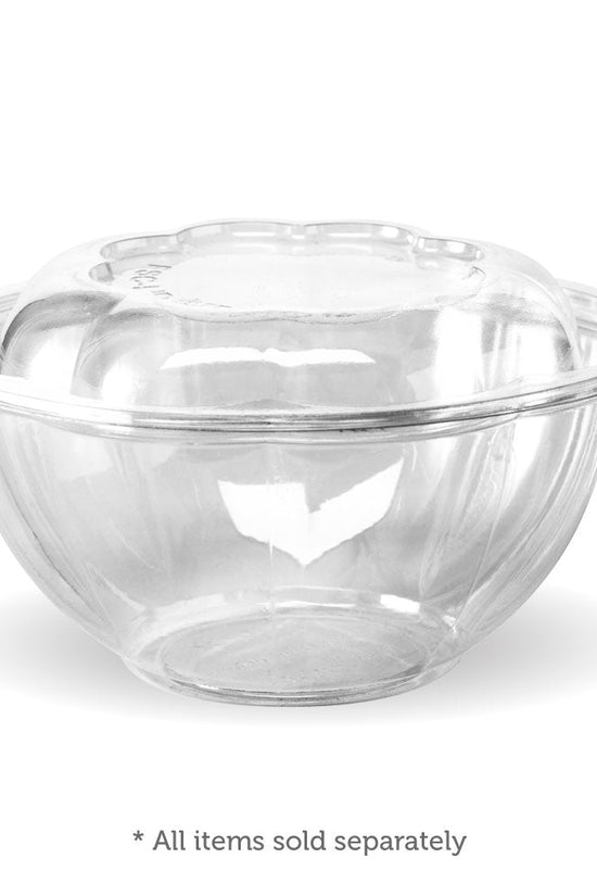 1,080mL / 32oz Clear Salad BioBowl - 450/CTN - TEM IMPORTS™