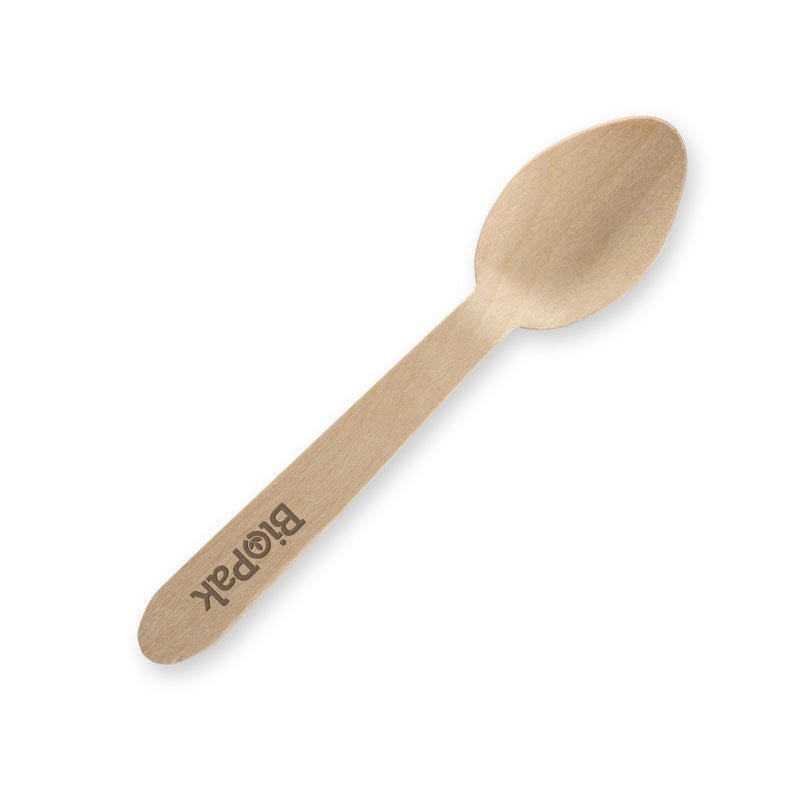 10cm Coated Wood Teaspoon - 2000pcs/Ctn - TEM IMPORTS™