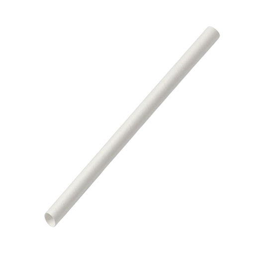 纸吸管 10mm 特大纯黑色