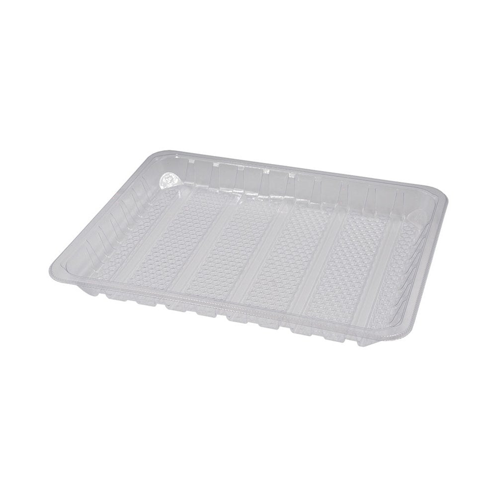 10x13" Clear LiquiLock RPET Produce / Meat Tray - 200/CTN - TEM IMPORTS™