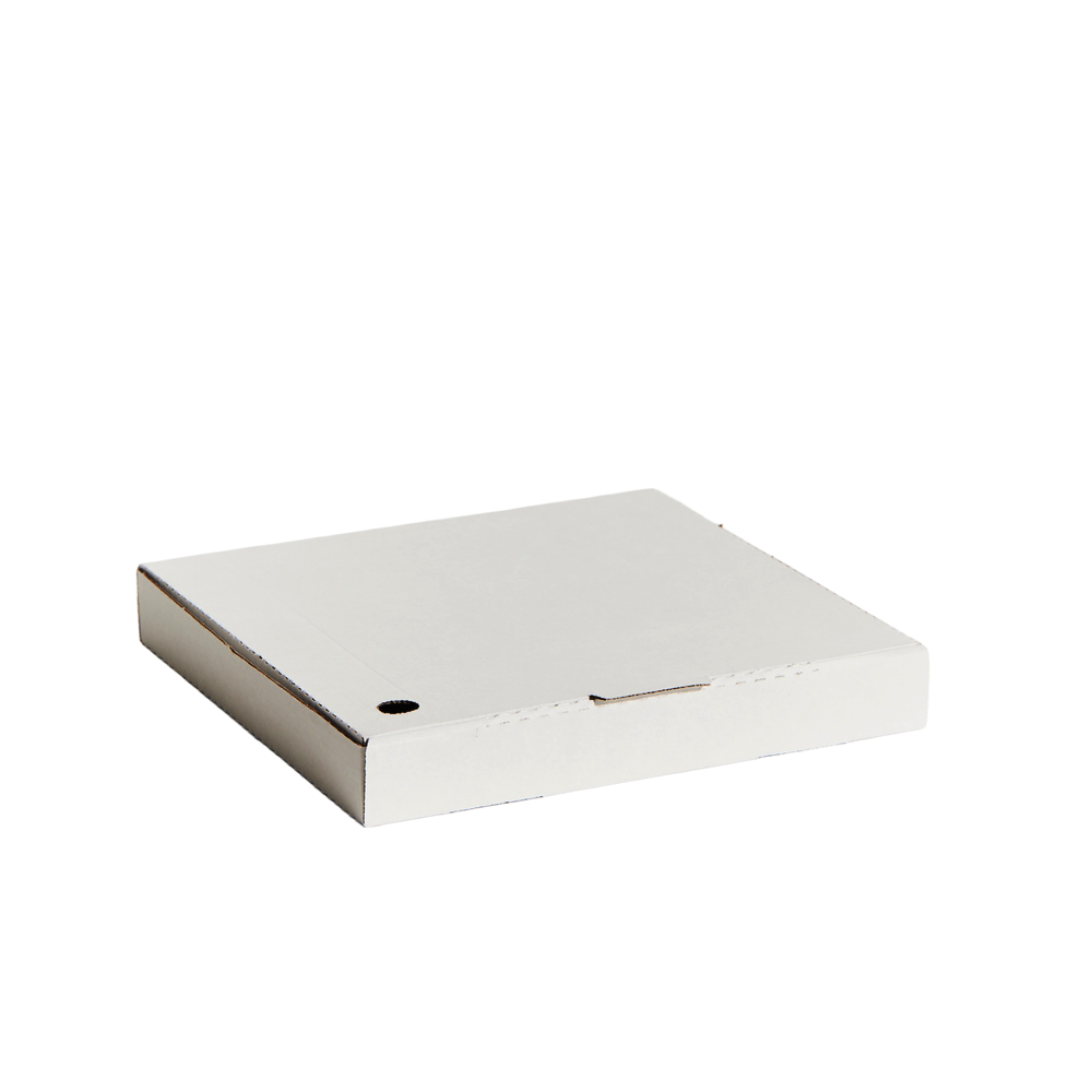 11" Inch Takeaway Pizza Box White - 100/CTN - TEM IMPORTS™