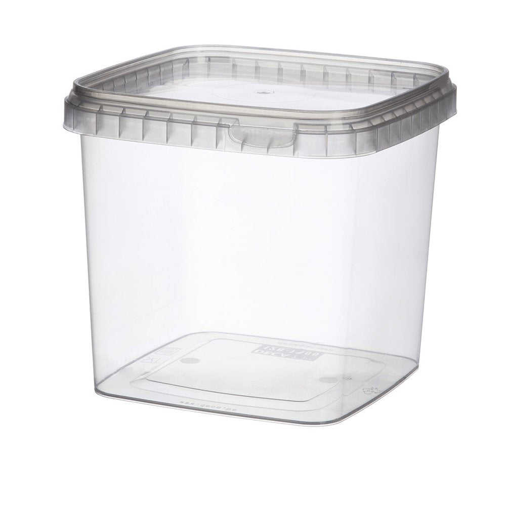 1100mL Square Tamper Proof Container Base - TEM IMPORTS™