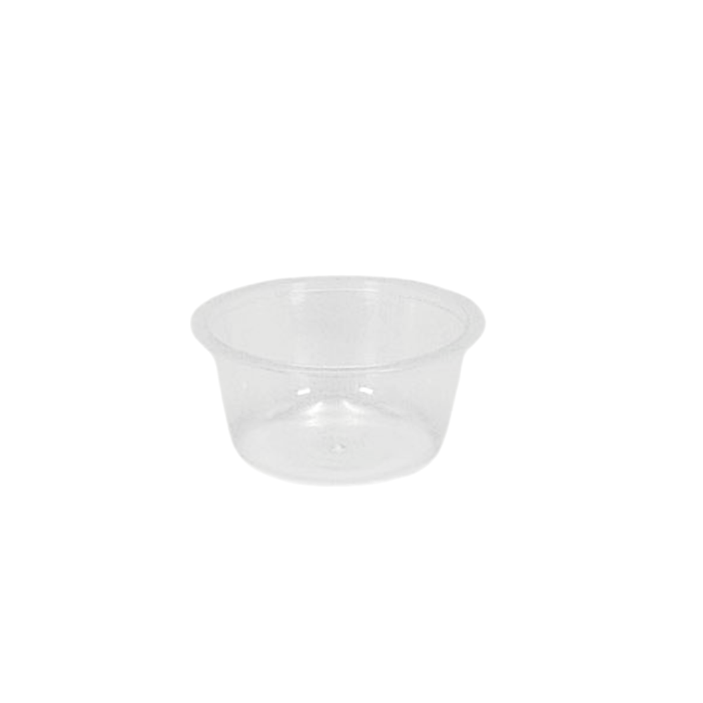 115mL Round Pudding Dessert Reusable PP Cup Base - TEM IMPORTS™