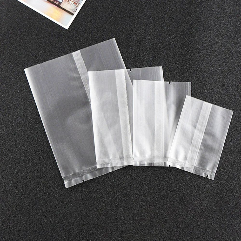 115x90mm Heat Sealable Matt Nougat Bag - Easy Tear - TEM IMPORTS™