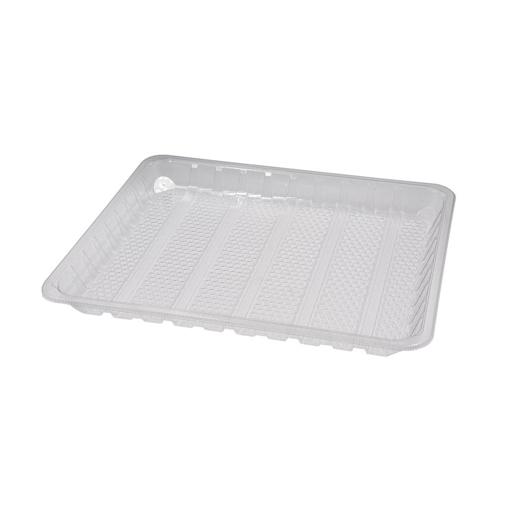 11x14" Clear LiquiLock RPET Produce / Meat Tray - 200/CTN - TEM IMPORTS™