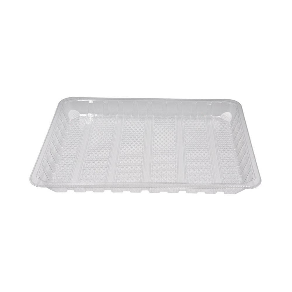 11x14" Clear LiquiLock RPET Produce / Meat Tray - 200/CTN - TEM IMPORTS™