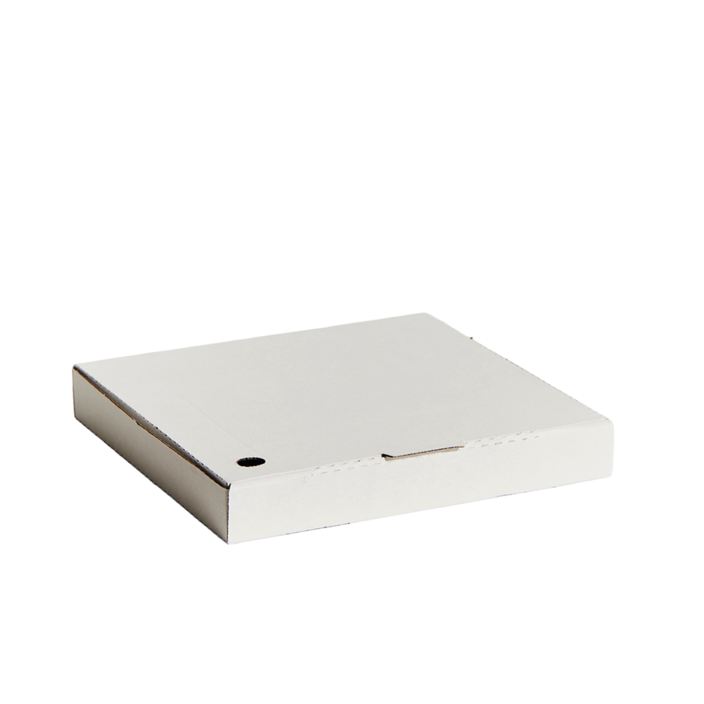 12" Inch Takeaway Pizza Box White - 100/CTN - TEM IMPORTS™