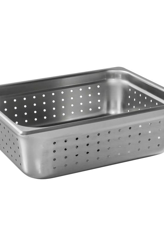 1/2 Size Anti - Jam Gastronorm Perforated Steam Pans - 100mm - TEM IMPORTS™