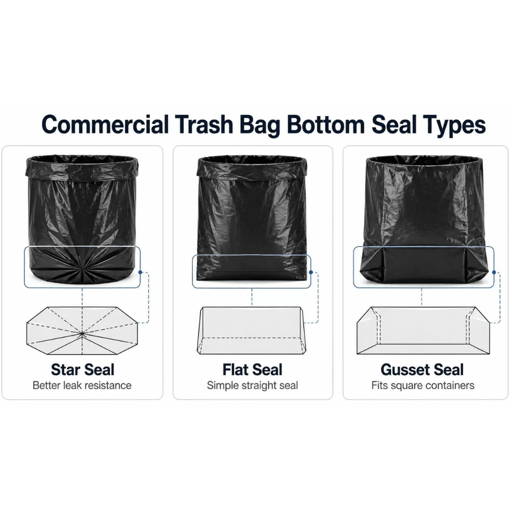 120-140L Super Extra Heavy Duty Black Bin Liners Flat Seal (Carton of 100) - TEM IMPORTS™